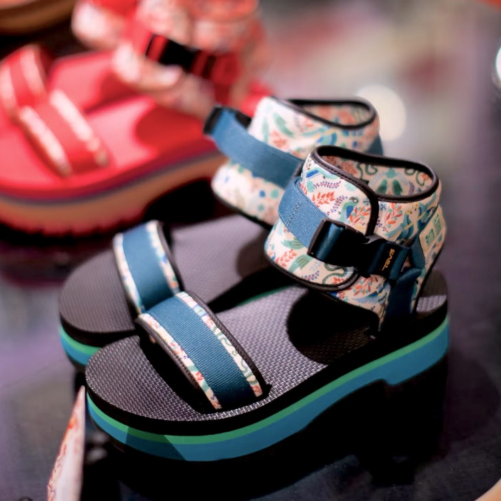 Anna Sui x Teva Indio Jewell Platform Sandal